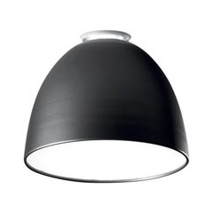 Artemide Nur LED 3000K Ceiling Light in Anthracite Grey