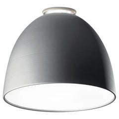 Artemide Nur Led Dimmable Ceiling Light in Aluminum by Ernesto Gismondi