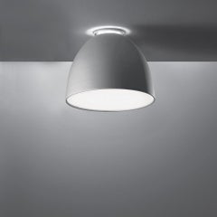 Artemide Nur Mini Ceiling Light in Aluminum