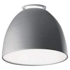 Artemide Nur Mini LED Dimmable Ceiling Light in Aluminum by Ernesto Gismondi