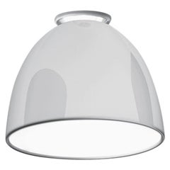 Plafonnier LED Artemide Nur Mini à gradation en blanc brillant d'Ernesto Gismondi