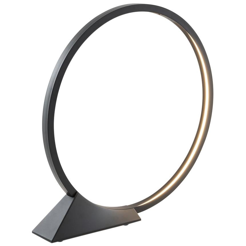 Artemide 'O' Outdoor Floor Lamp in Black Die-cast Aluminium by Elemental For Sale