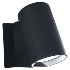 Artemide Oblique LED Wall Light in Anthracite Gray