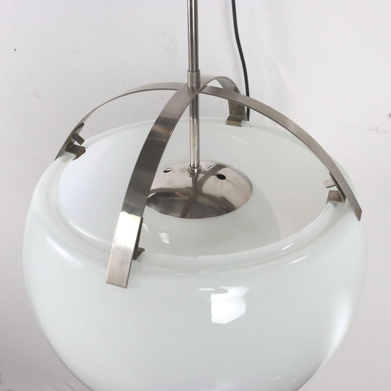 Mid-20th Century Artemide Omega Wall Lamp Brass, Italy, 1960s