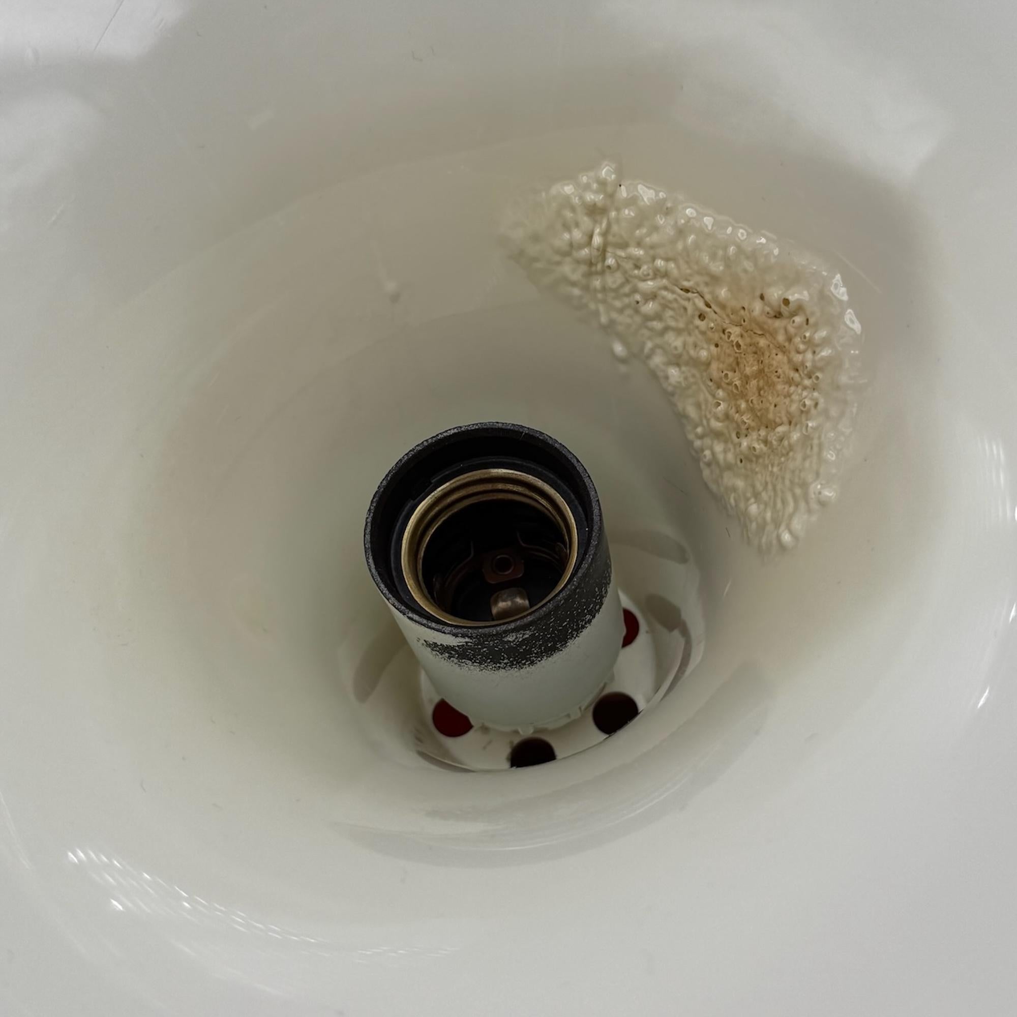 Artemide 'Pallade' Orange Hanging Lamp by Studio Tetrarch - Italian Design Icon For Sale 5