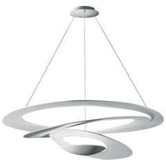 Artemide Pirce Dimmable Led Pendant Light in White by Giuseppe Maurizio Scutellà