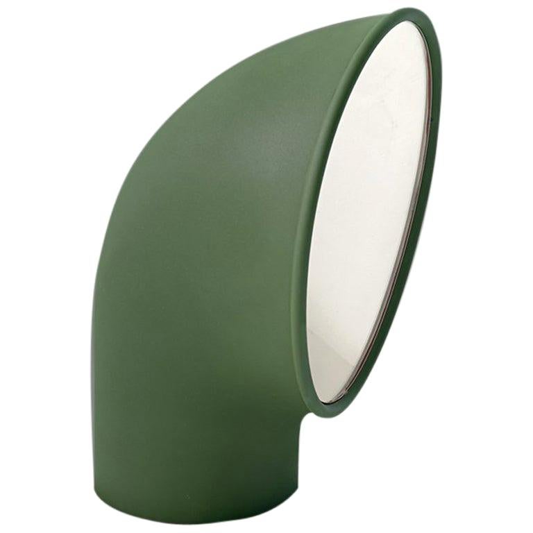 Artemide Piroscafo LED Floor Light in Green by Ernesto Gismondi For Sale