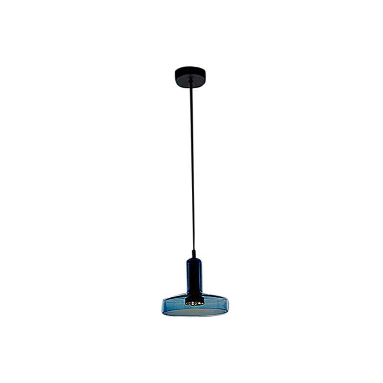 Lampe à suspension Artemide Stablight A en bleu aqua