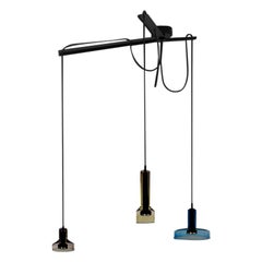 Artemide Stablight Triple Suspension Light, Multicolored