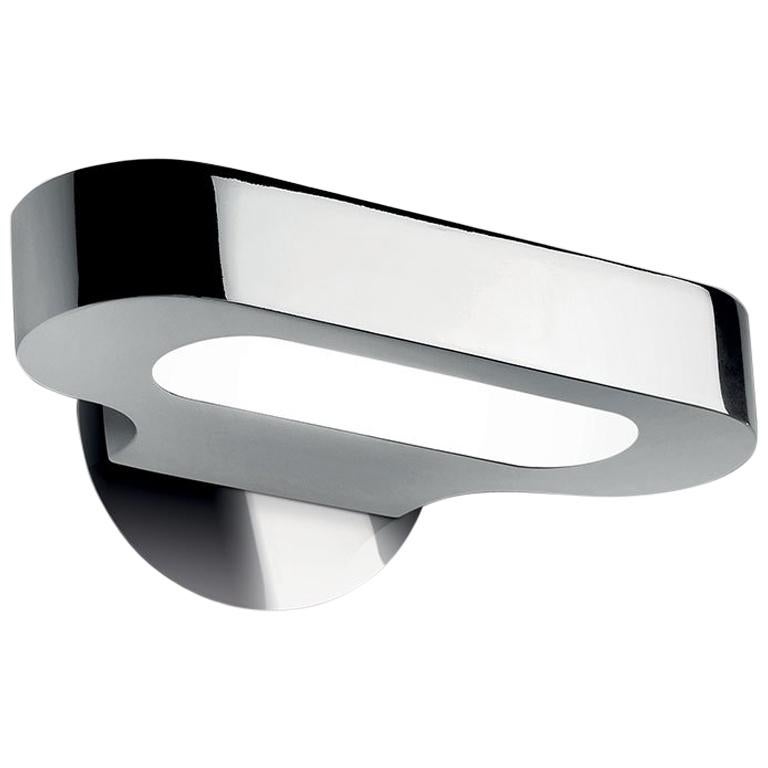 Artemide Talo Mini 300K LED Wall Light in Polished Aluminum