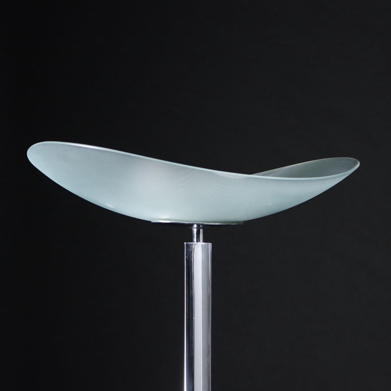 Artemide-Tebe-Lampe aus Aluminium, Italien, 1980er Jahre im Zustand „Gut“ im Angebot in Milano, IT