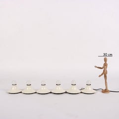 Artemide Teti Lamps Plastic, Italy, 1970s