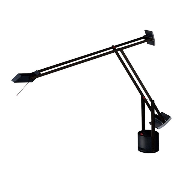 Artemide Tizio HAL Classic Table Lamp in Black by Richard Sapper For Sale