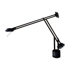 Retro Artemide Tizio HAL Micro Table Lamp in Black by Richard Sapper