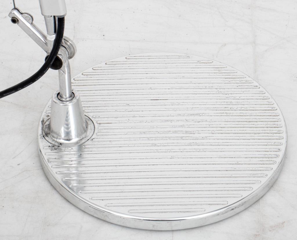 Artemide Tolomeo Adjustable Aluminium Table Lamp, design attibuted to Michele de Lucchi and Giancarlo Fassina, marked 