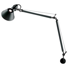 Lámpara Artemide Tolomeo Classic Negra de Michele De Lucchi y Giancarlo Fassina