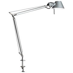 Artemide Tolomeo Classic TW Table Lamp with Clamp in Aluminum