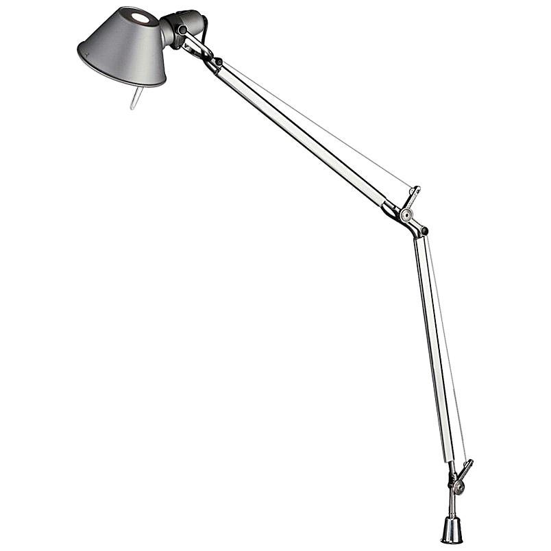 Artemide Tolomeo Classic TW Table Lamp with Inset Pivot in Aluminum For Sale