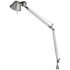 Artemide Tolomeo Classic TW Table Lamp with Inset Pivot in Aluminum