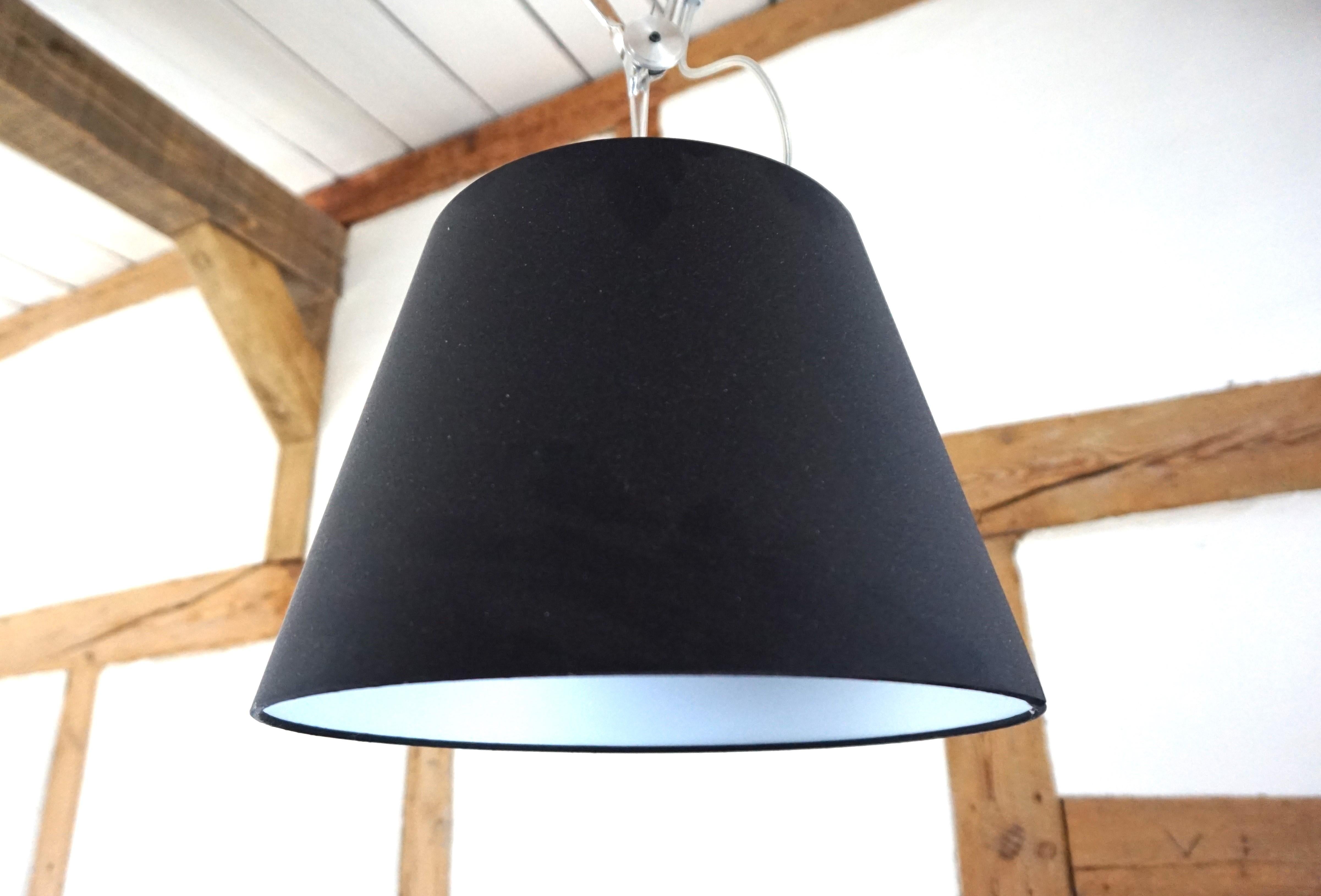 Postmoderno Lampada a sospensione Artemide Tolomeo Decentrata di De Lucchi e Fassina, 1987