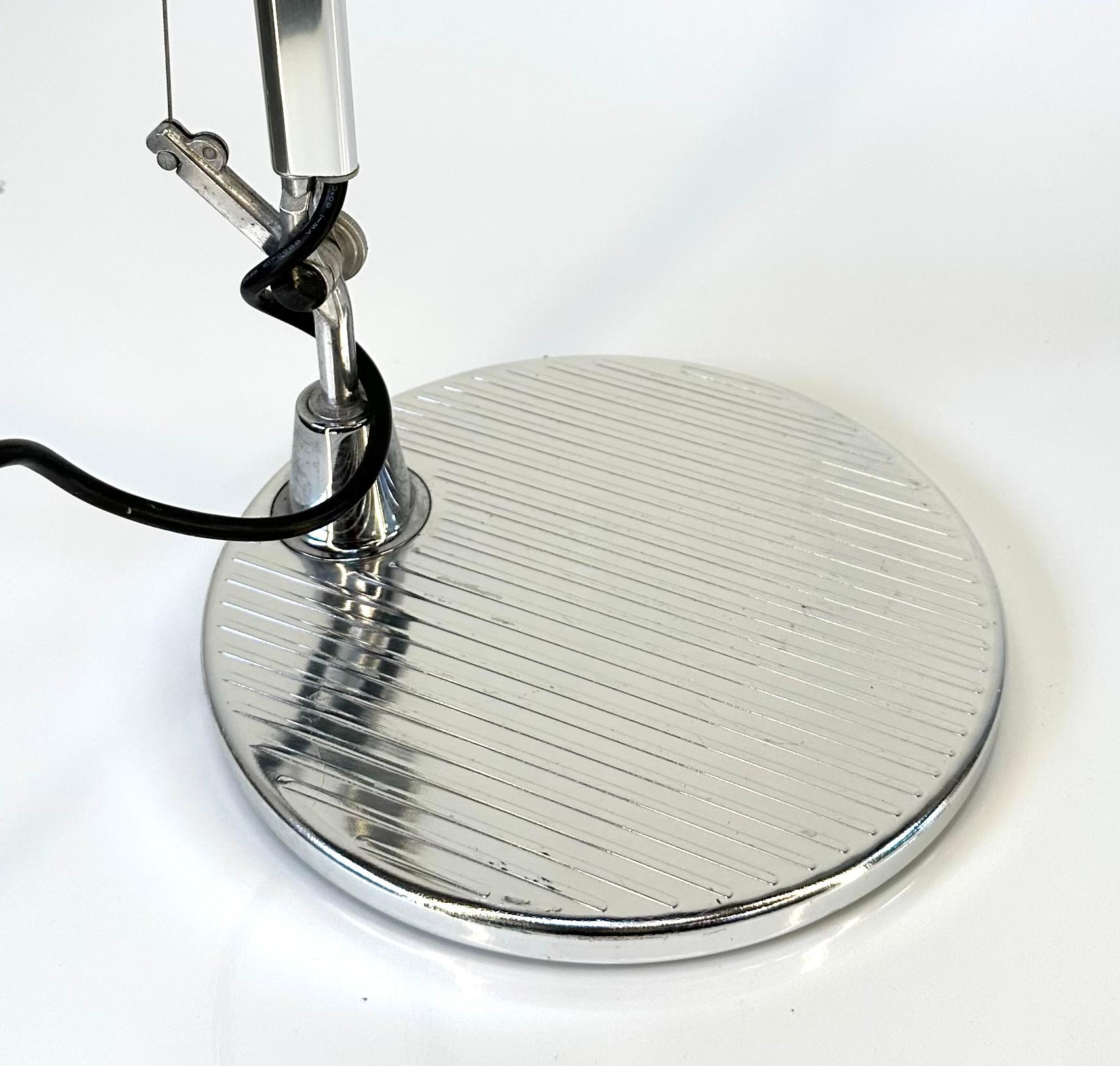 Industrial Artemide Tolomeo Desk Lamp. For Sale