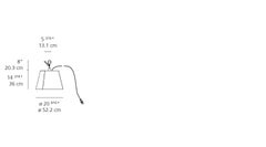 Artemide Tolomeo Hook Lamp in Dove Grey by Michele De Lucchi, Giancarlo Fassina