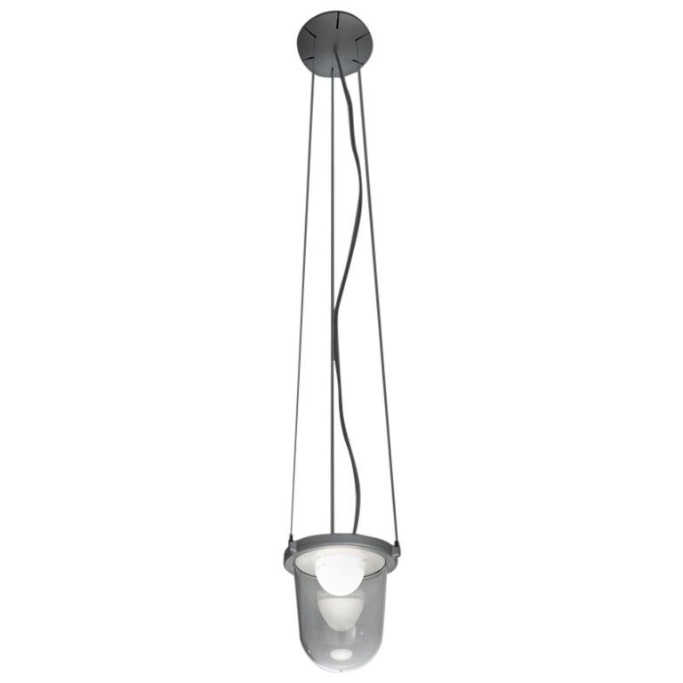 Artemide Tolomeo Lantern with Suspension by Michele De Lucchi & Giancarlo Fassin For Sale