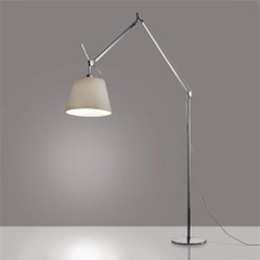 Artemide Tolomeo Mega LED Floor Lamp with Parchment Diffuser