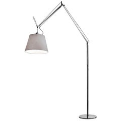 Artemide Tolomeo Mega LED Floor Lamp with Silver Diffuser