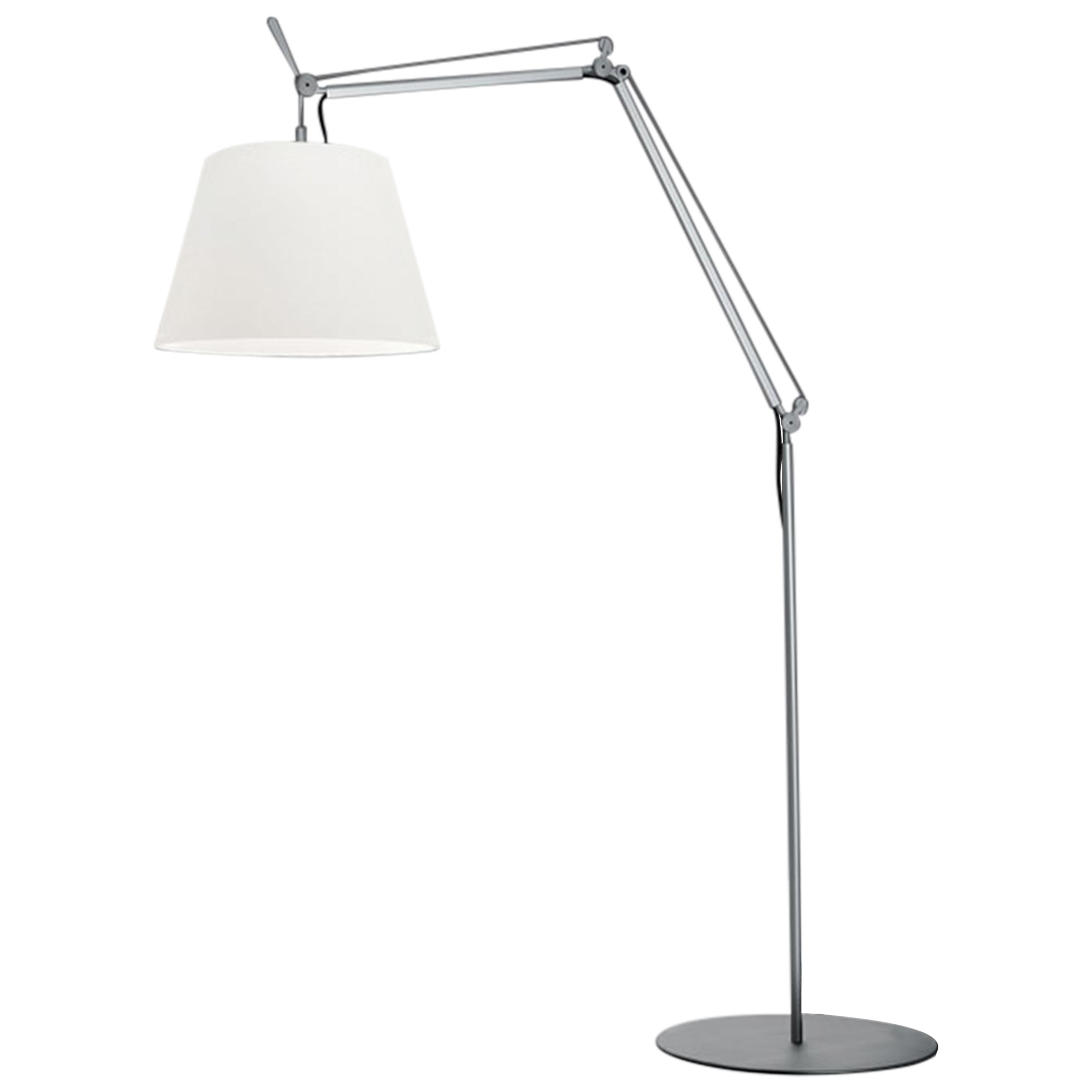 Artemide Tolomeo Mega Outdoor Floor Lamp in White by De Lucchi, Fassina For Sale