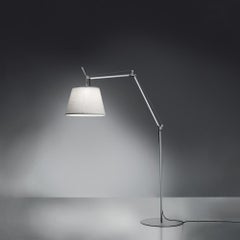 Artemide Tolomeo Mega Outdoor Floor Lamp with White Diffuser