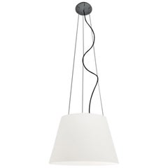 Artemide Tolomeo Mega Outdoor Suspension Lamp in White by De Lucchi, Fassina