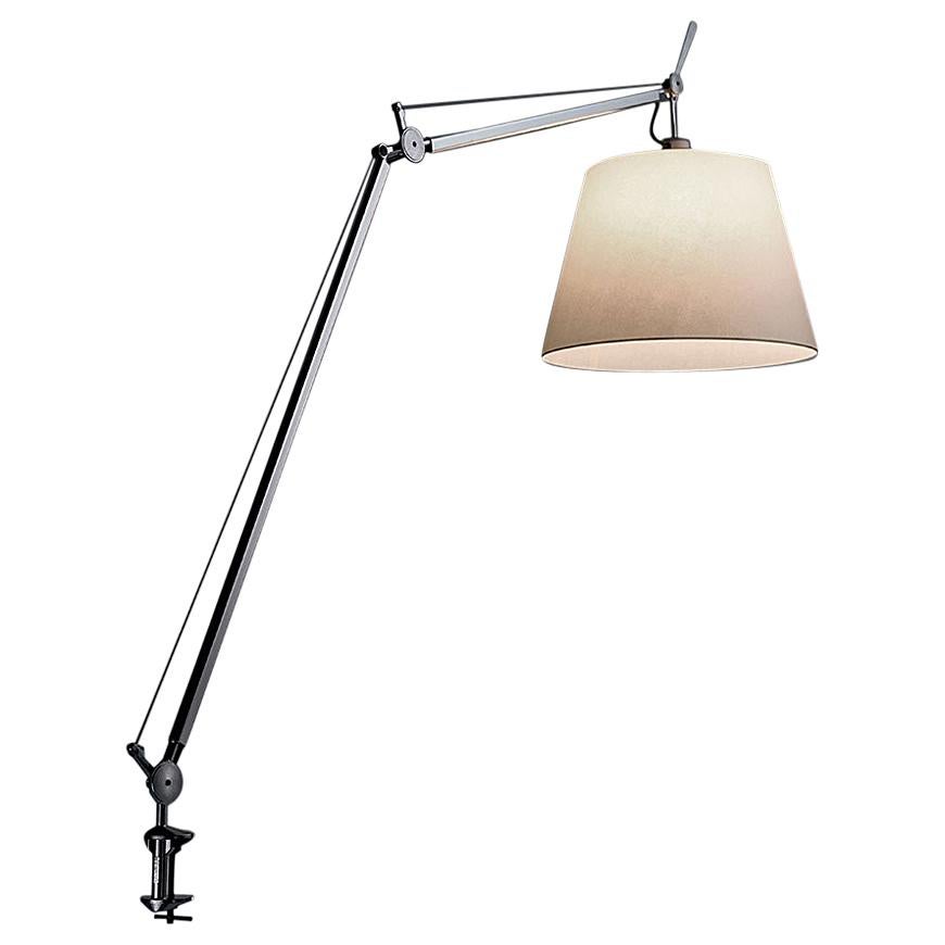 Artemide Tolomeo Mega lampe de bureau avec diffuseur et lampe en parchemin en vente