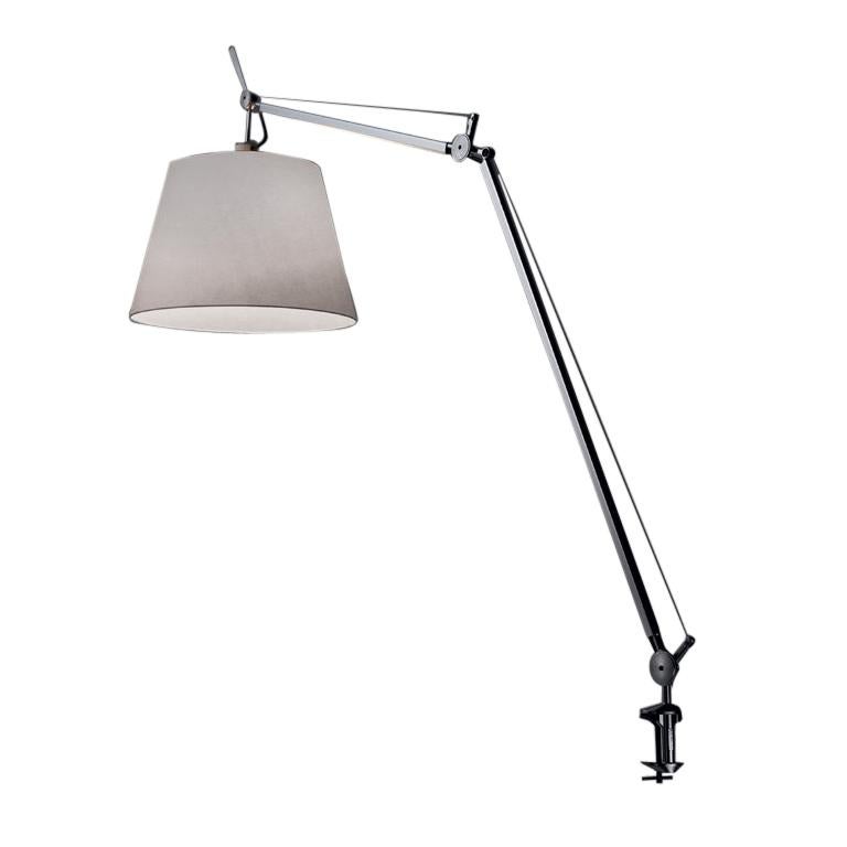 Artemide Tolomeo Mega lampe de bureau avec diffuseur et lampe en argent en vente