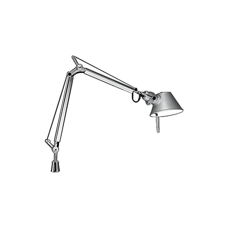 Artemide Tolomeo Micro Table Lamp with Inset Pivot in Aluminum For Sale