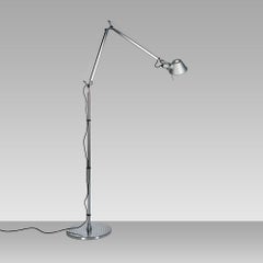 Artemide Tolomeo Mini LED Floor Lamp in Aluminum