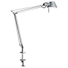 Artemide Tolomeo Mini Table Lamp in Aluminum with Clamp