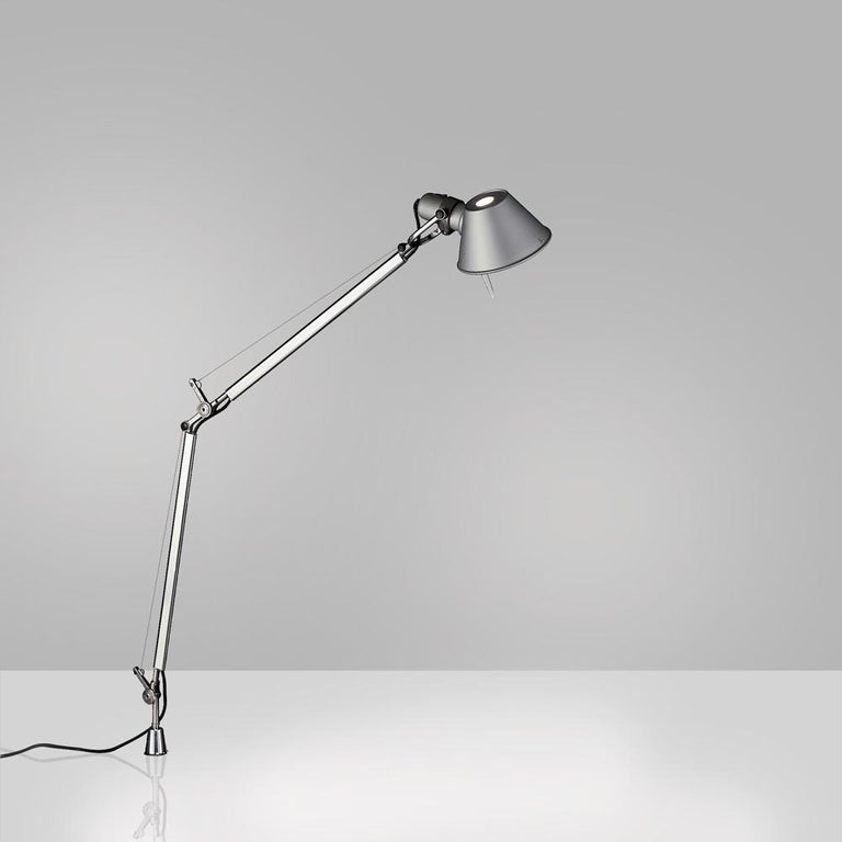 Artemide Tolomeo Mini Table Lamp in Aluminum with Inset ...