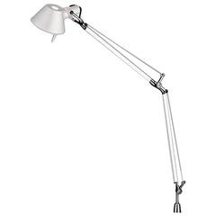 Artemide Tolomeo Mini Table Lamp in White with Inset Pivot