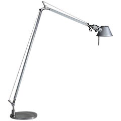 Artemide Tolomeo Reading Lamp in Gray by Michele De Lucchi & Giancarlo Fassina