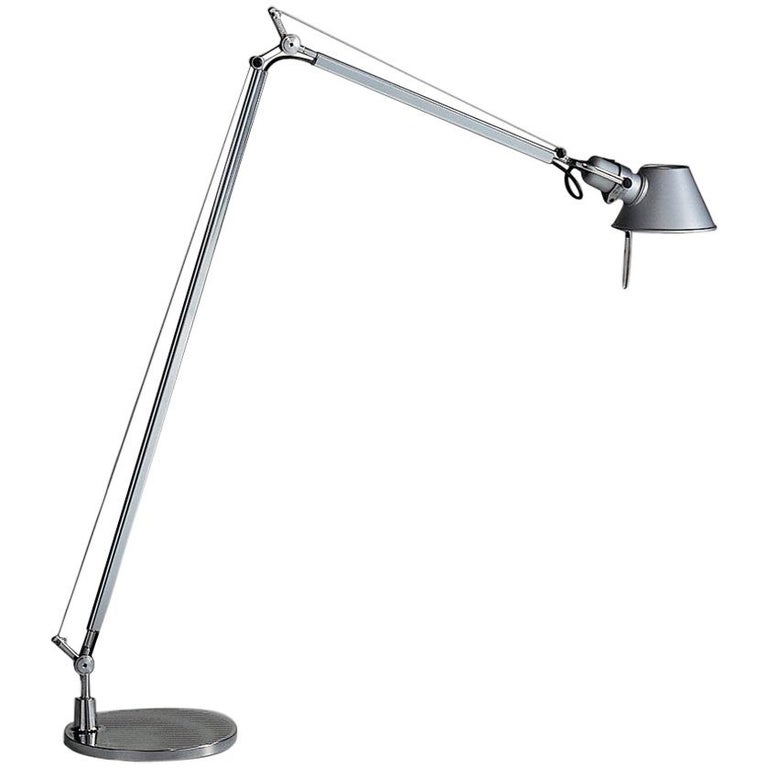 Tolomeo Reading Lamp in Gray by Michele De Lucchi and Giancarlo Fassina For  Sale at 1stDibs | tolomeo reading floor lamp