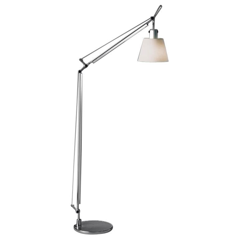 Artemide Tolomeo Reading Lamp w/ Parch Shade, Michele De Lucchi & Giancarlo Fass