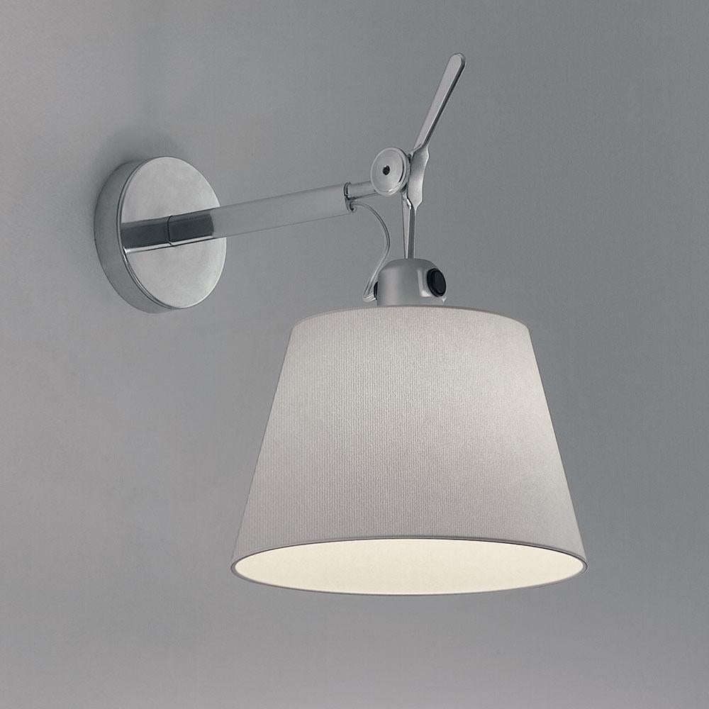 Modern Artemide Tolomeo Wall Fiber Shade by Michele De Lucchi & Giancarlo Fassina For Sale
