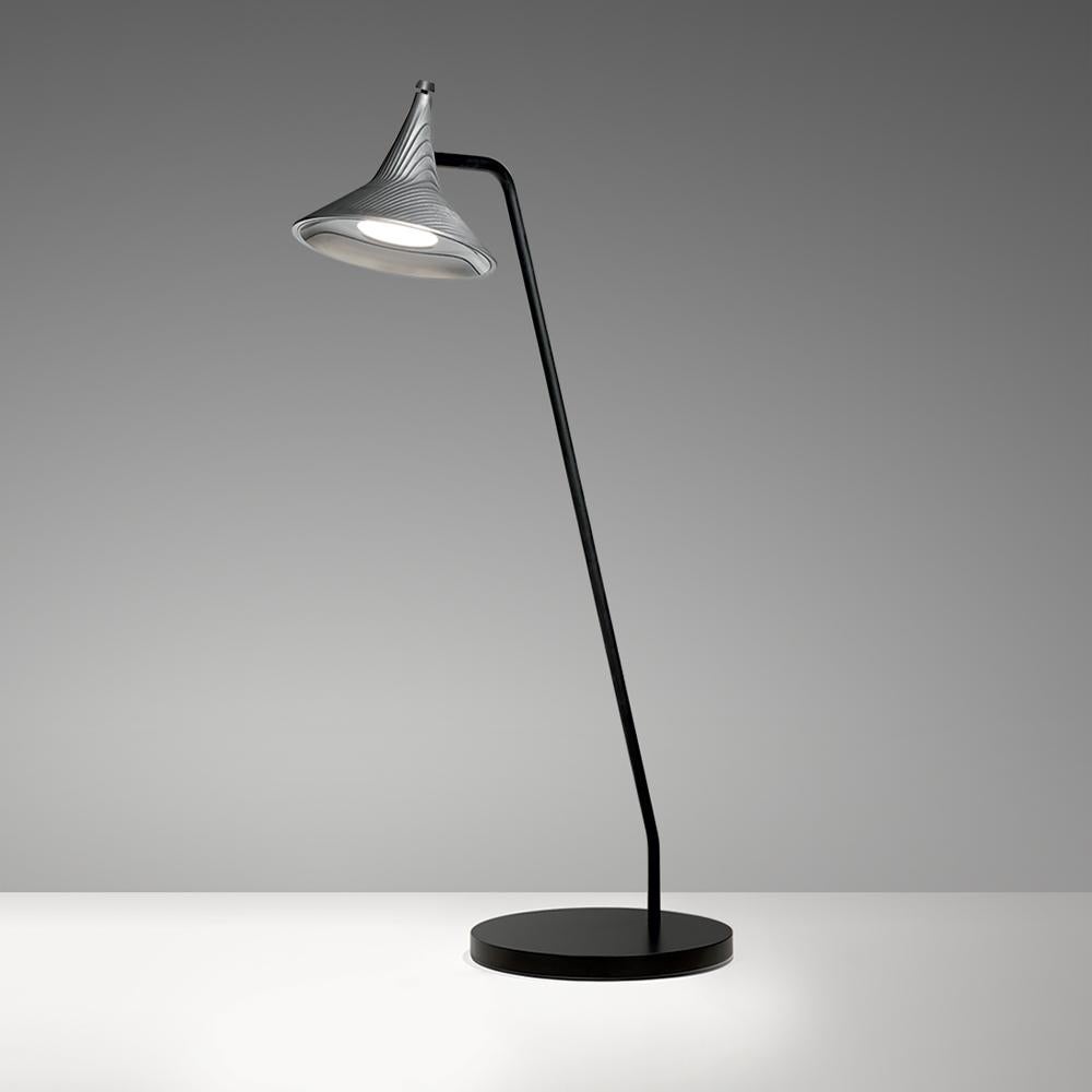 Modern Artemide Unterlinden LED Table Lamp in Aluminum by Herzog & De Meuron For Sale