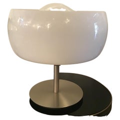 Artemide Vico Magistretti lampe de bureau en verre, métal et chrome 1964, Italie