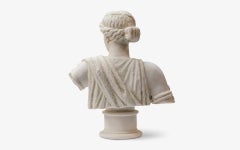 Artemis Bust Made with Compressed Marble Powder Statue