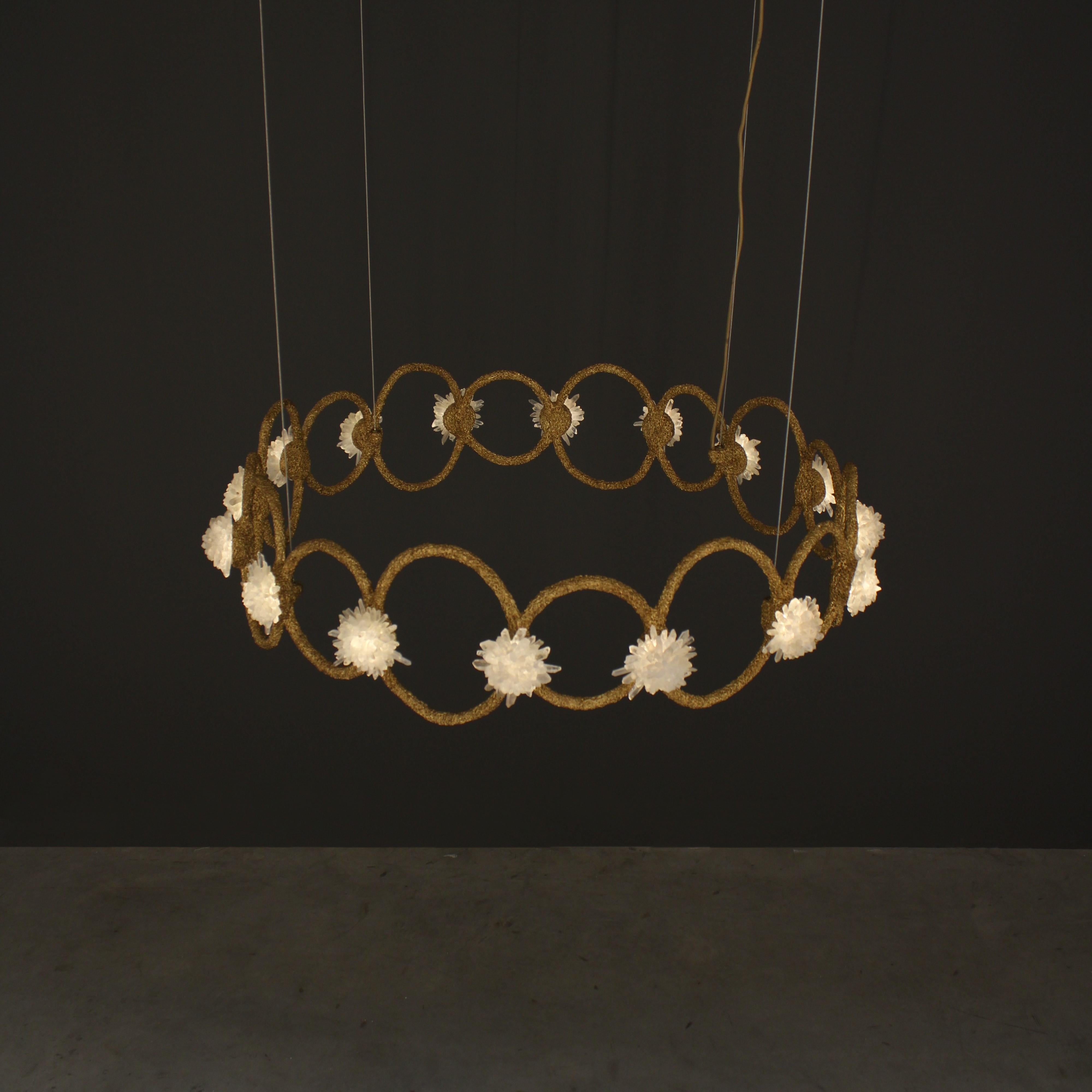 Art Déco Lampada a sospensione Quartz II di Aver in vendita