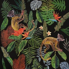 Jungle, Painting, Acrylic on Canvas