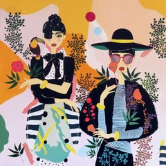 Le Jardin Boutique, Painting, Acrylic on Canvas