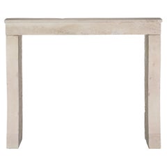 Cheminée en pierre calcaire beige Artempo pour une vie lente et intemporelle